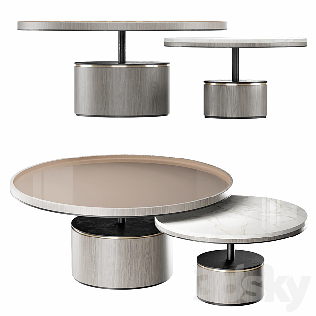 PAROS Coffee Table - Table - 3D Models