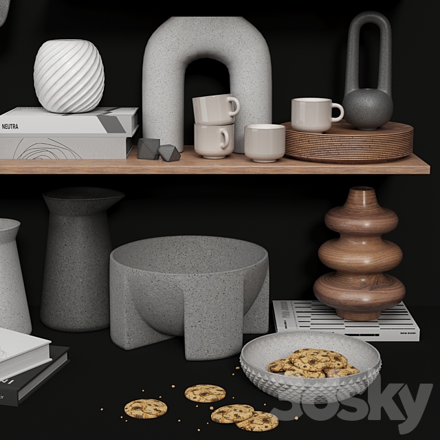 decorative set 07 3d Download