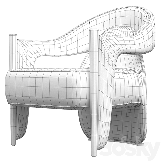 Pin by Ye ze on furniture Armchair 3dsky