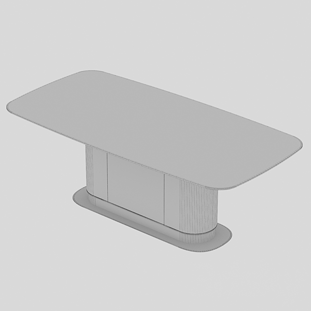 dining table CIPRIANI 3DSMax File - thumbnail 3