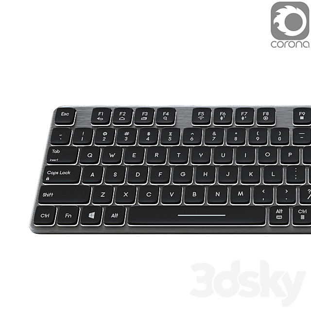 Corsair`s Keyboard and mouse 3d