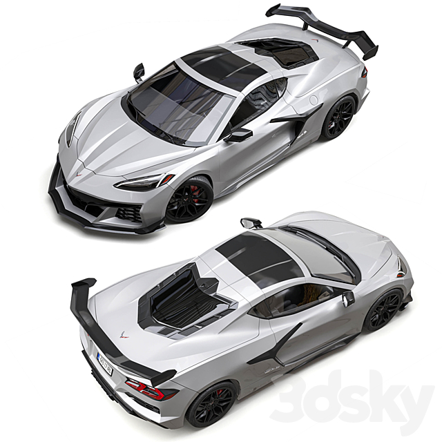 Chevrolet Corvette Z06 2023 3dsky