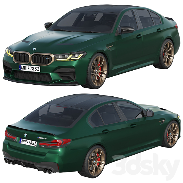 BMW M5 CS 2022 3d