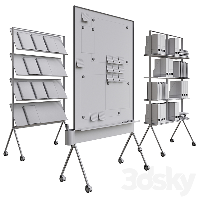 Office set 3dsky
