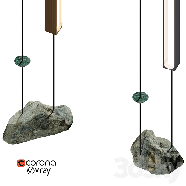 Milky Way Floor-to-ceiling Column 3dsky