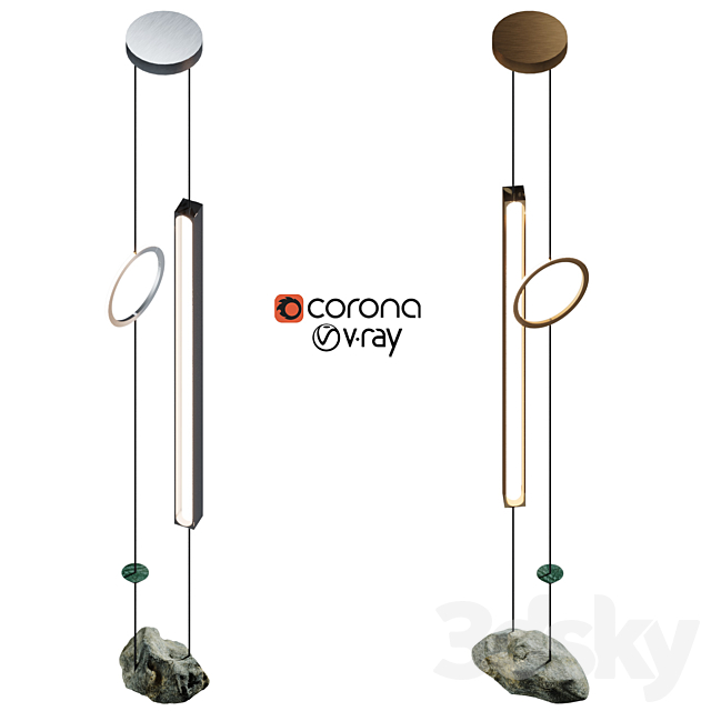 Milky Way Floor-to-ceiling Column 3dskyfree