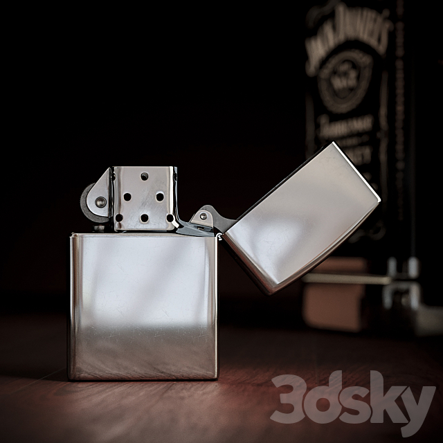 Zippo 3dmodel