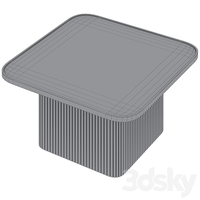 Coffee Table Sullivan by Rowico Home 3dmodel
