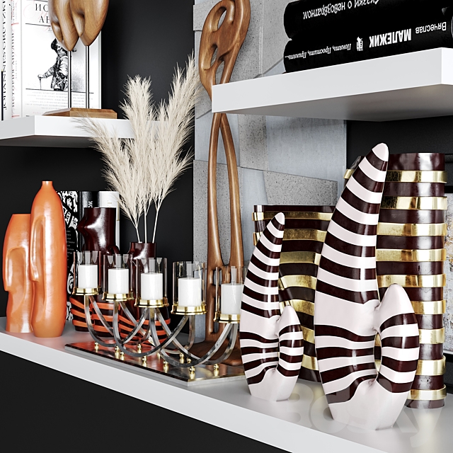 decorative set 02 3d