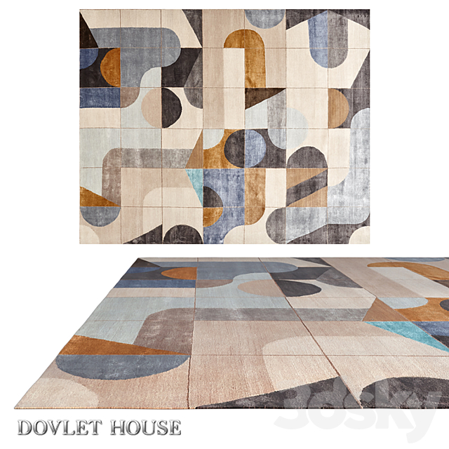(OM) Carpet DOVLET HOUSE (art. 16427) 3DSMax File - thumbnail 1