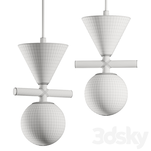 Aromas del Campo Oneta Pendant Lamp 3dmodel