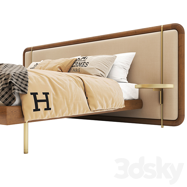 Pa-Modern-Wooden-Bed-03 3DSMax File - thumbnail 6