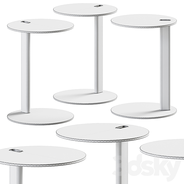 Calligaris Tender Side Table _ Side Table 3DSMax File - thumbnail 2