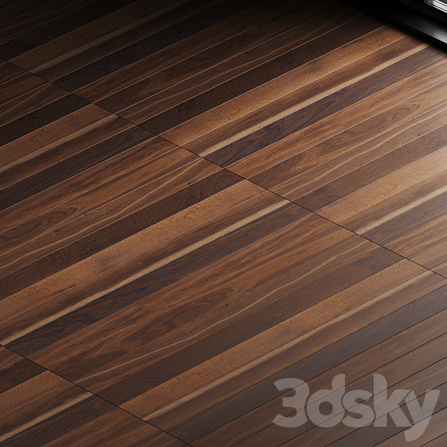 Oak parquet board 08 (wood floor set) 3DSMax File - thumbnail 2