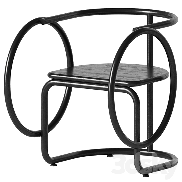 Hoop Chair – Subin Seol 3DSMax File - thumbnail 1