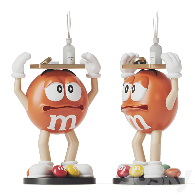 M&M&s Candy 3DSMax File - thumbnail 1