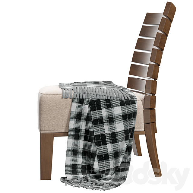Costantini Pietro Charm Lounge Chair 3DSMax File - thumbnail 4