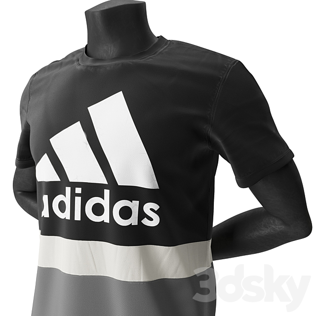 Mannequin. tracksuit 3d