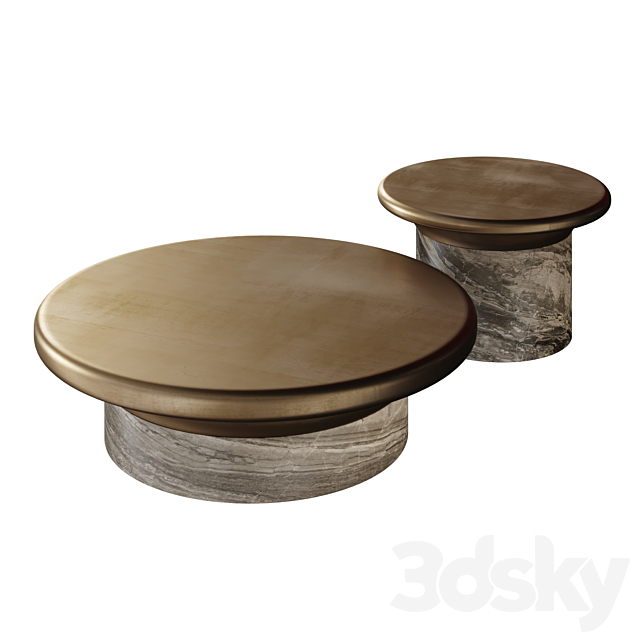 Coffee tables ENNE SUSPENCE 3DSMax File - thumbnail 1