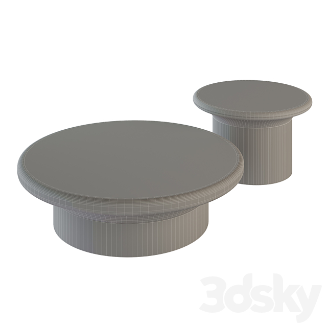 Coffee tables ENNE SUSPENCE 3DSMax File - thumbnail 2