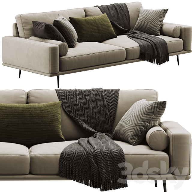 BoConcept Carlton Sofa 3d