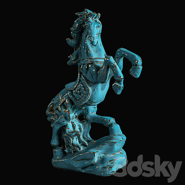 Altair_Studio_horse_1 3d