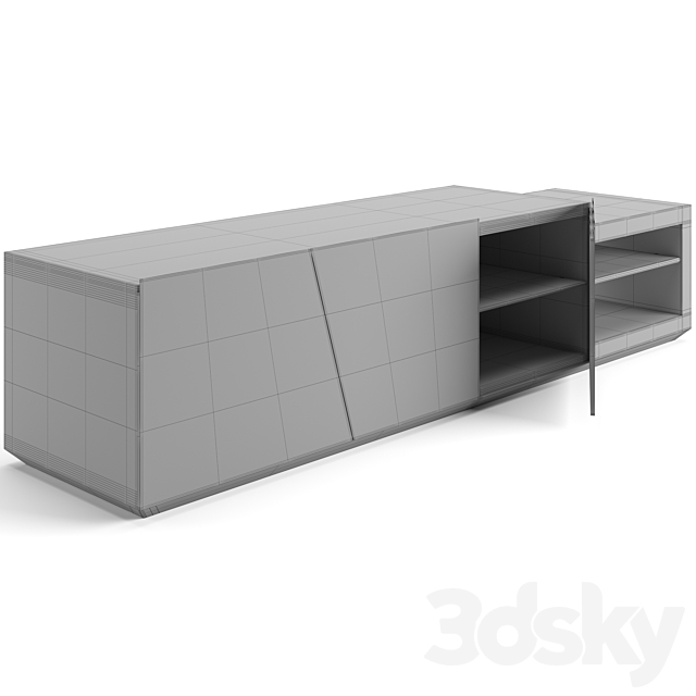 Fendi Casa Langham cabinet 3DSMax File - thumbnail 7