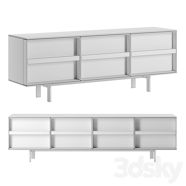 Ramblas sideboard by Miniforms 3d