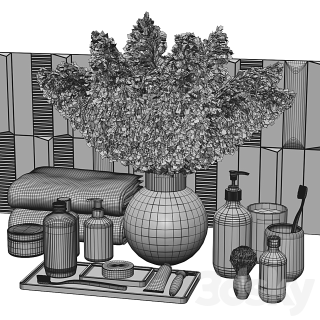 Bathroom Accessories 11 3dmodel