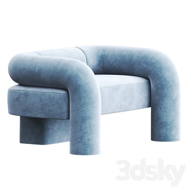 Sight Unseen Ian Felton Armchair 3d