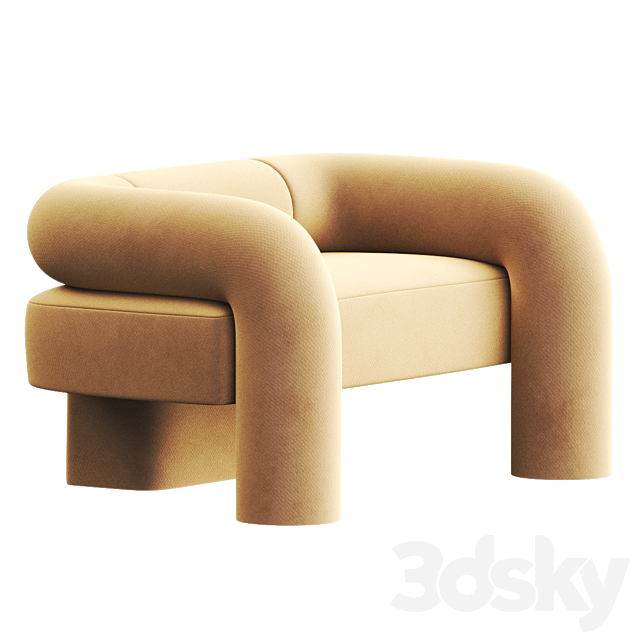 Sight Unseen Ian Felton Armchair 3dsky