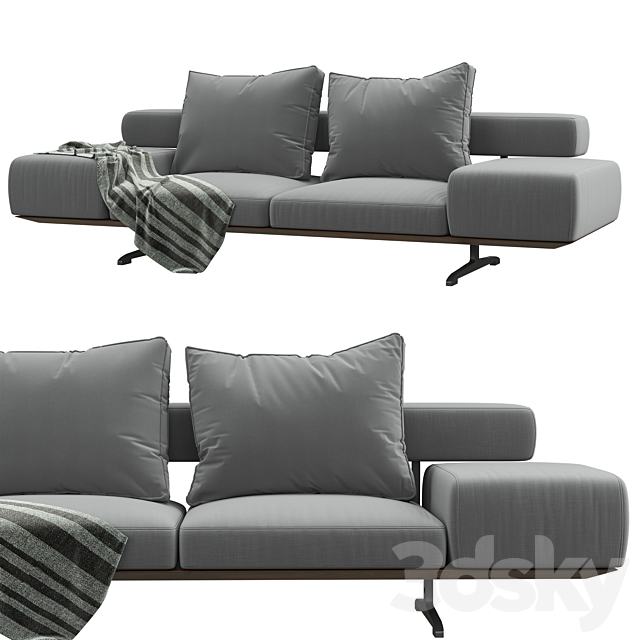 Flexform WING sofa 3d