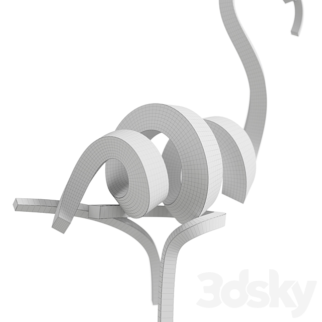 Statue Flamingo 2020 3d Download