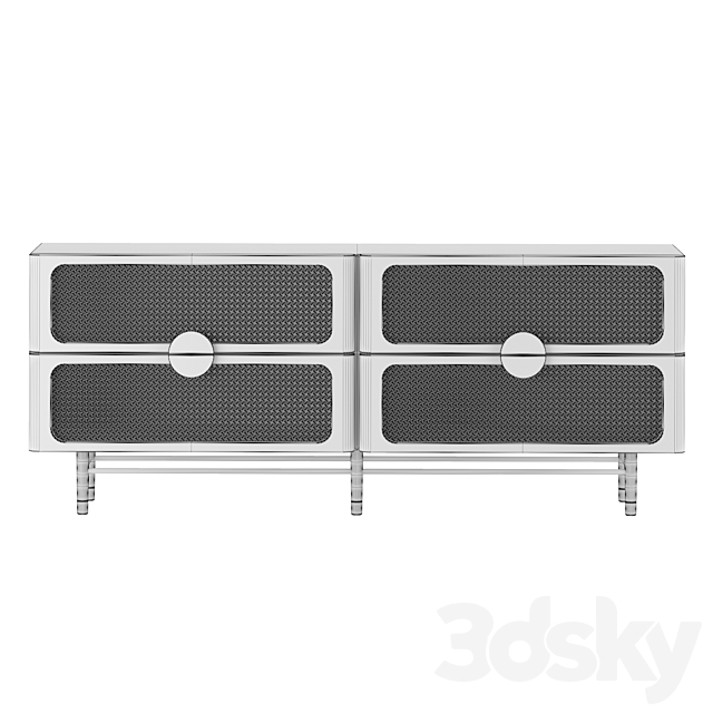 Sideboard Chest of Drawer 08 3DSMax File - thumbnail 3