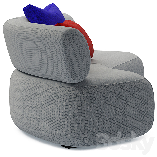 Grassoler Modular Sofa CUC 3dskyfree