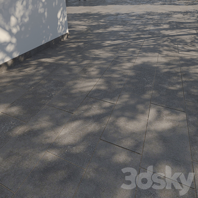 Paving slabs 600x300 mm 3dsky
