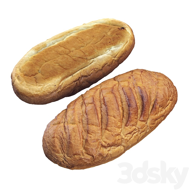 Rack with bread 3DSMax File - thumbnail 5