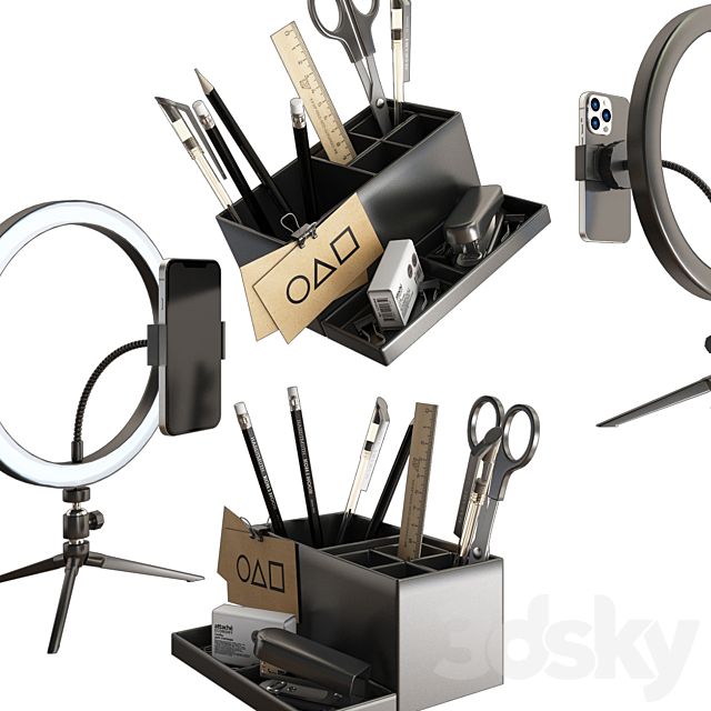 Decor for the workplace in the nursery_2 3dmodel