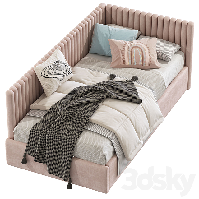 Children’s bed-sofa in modern style 241 3DSMax File - thumbnail 3