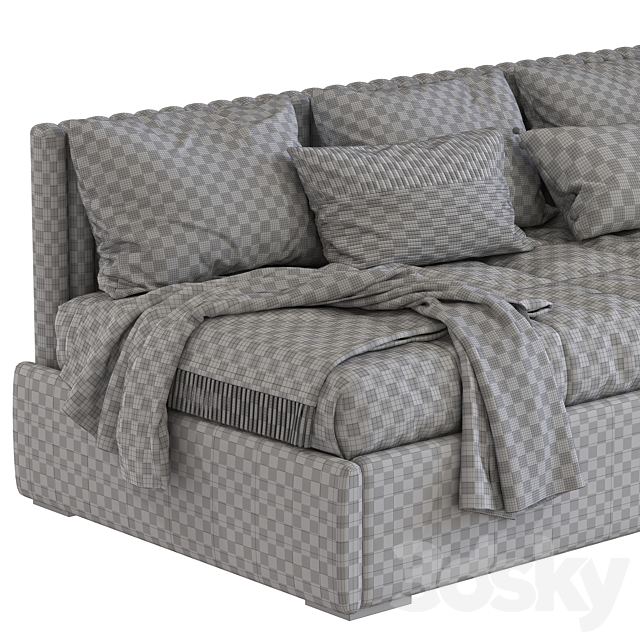 Children’s bed-sofa in modern style 241 3DSMax File - thumbnail 5