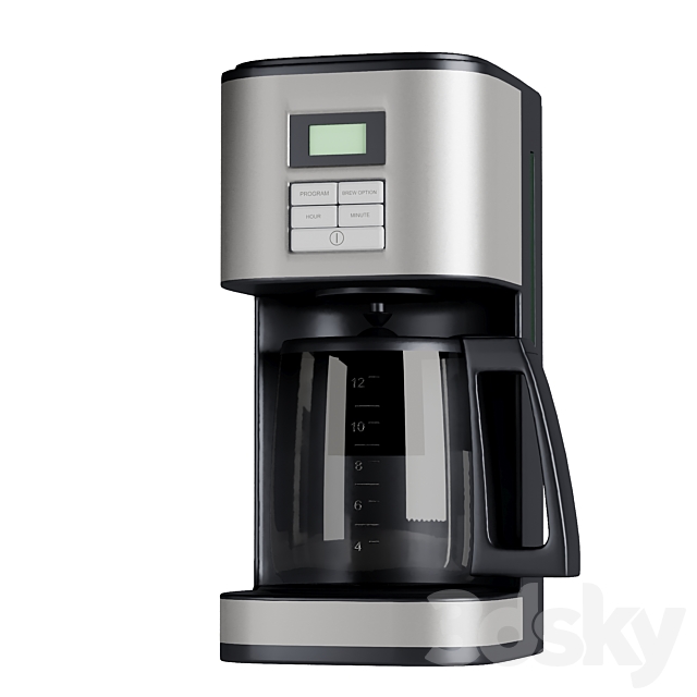 Coffee Appliance Set 3DSMax File - thumbnail 4