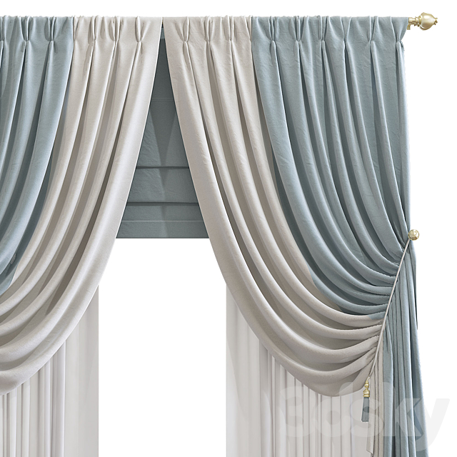 Curtain #4 3d