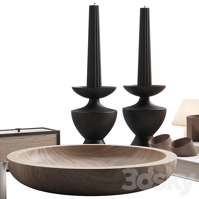 116 decorative set 029 japan style decor P03 3dsky