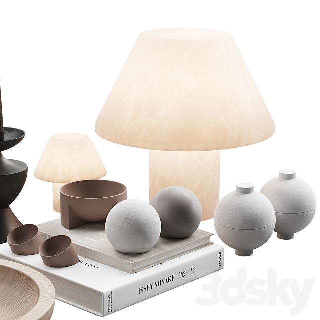 116 decorative set 029 japan style decor P03 3dmodel