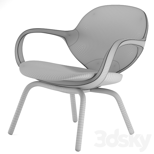 CLAD Lounger by Jader Almeida 3d