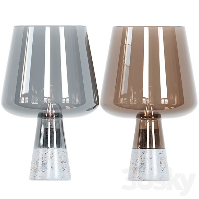 American LED table lamp 3DSMax File - thumbnail 1