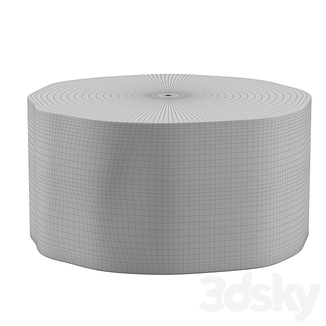 Andrianna Shamaris Side Table 3dmodel