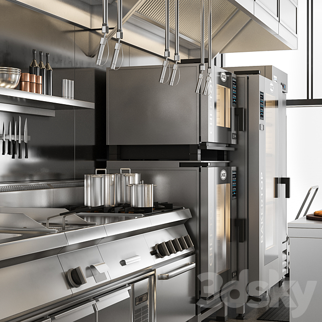 Restaurant 02 3dmodel