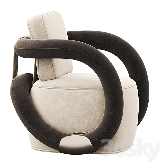 INFINITY CHAIR BY Alter Ego Studio 3DSMax File - thumbnail 2