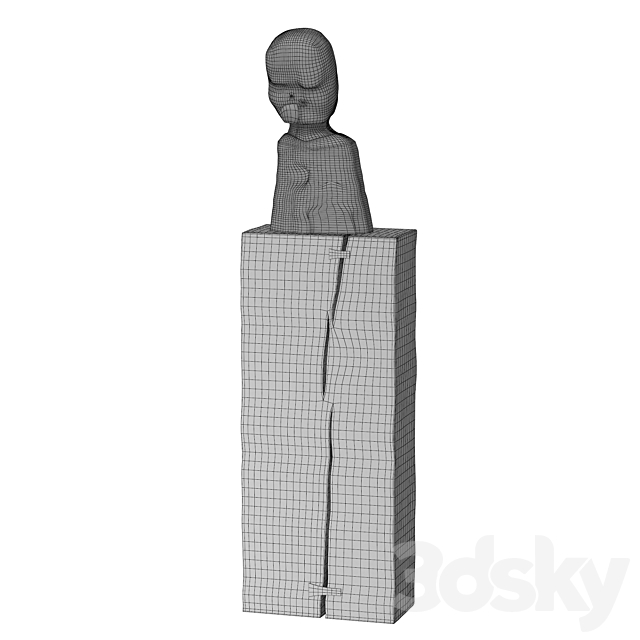 Sculpture Hea 3dmodel